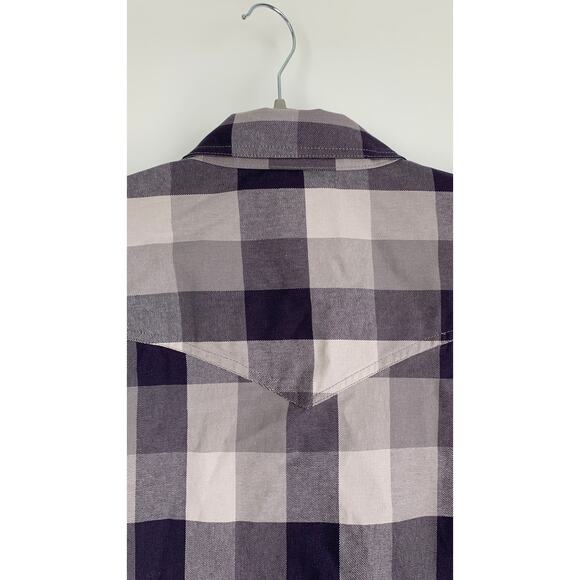 Knox FR Gray Plaid Button-Down Work Shirt Mens XXL New Flame Resistant Uniform - Picture 8 of 9